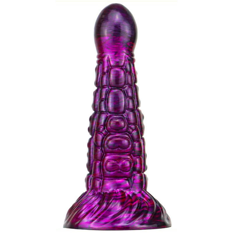 MetallicAnal Gode Fantasy Ninja 16 x 5.2cm Violet-Noir